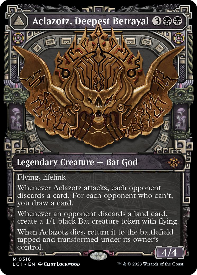 Aclazotz, trahison abyssale // Temple des morts (vitrine) [Les Cavernes perdues d'Ixalan]