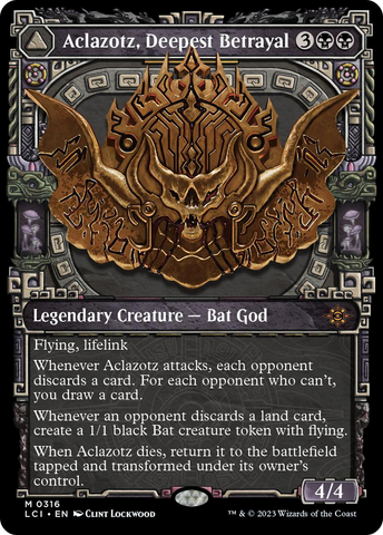 Aclazotz, trahison abyssale // Temple des morts (vitrine) [Les Cavernes perdues d'Ixalan]