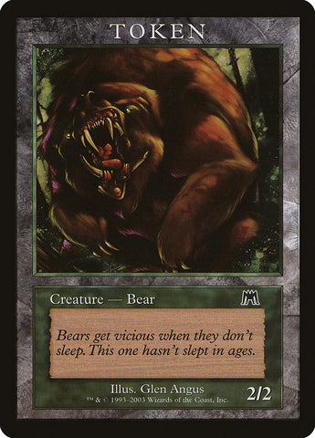 Ficha de Oso [Recompensas para Jugadores de Magic 2003]