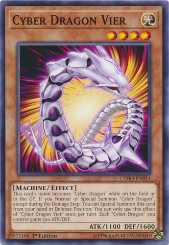 Cyber Dragon Vier [CYHO-FR014] Commune