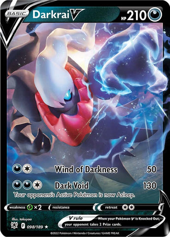 Darkrai V (098/189) [Épée et Bouclier : Astres Radieux]