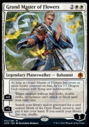 Grand maître des fleurs (Pack promo) [Donjons & Dragons : Aventures dans les Royaumes Oubliés promos]