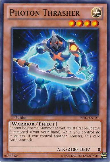 Photon Thrasher [BP02-EN103] Mosaic Rara