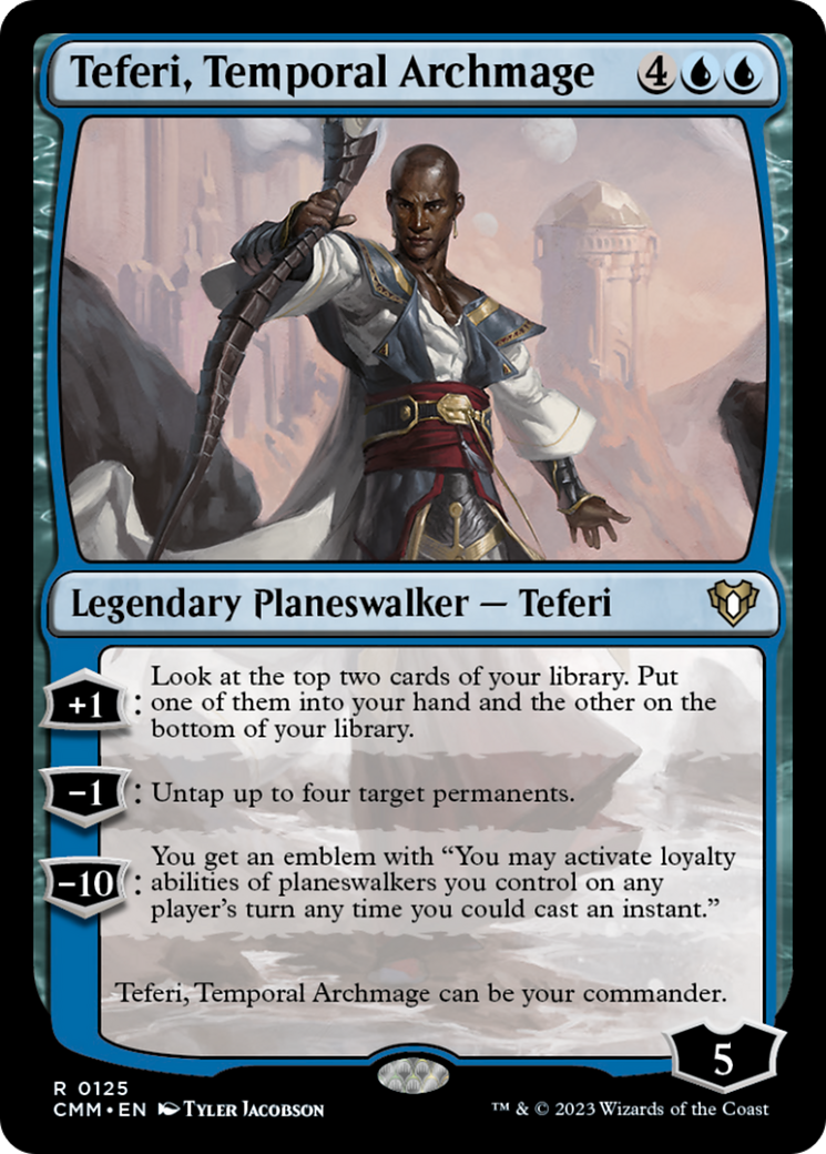 Teferi, Archimage temporel [Commander Masters]