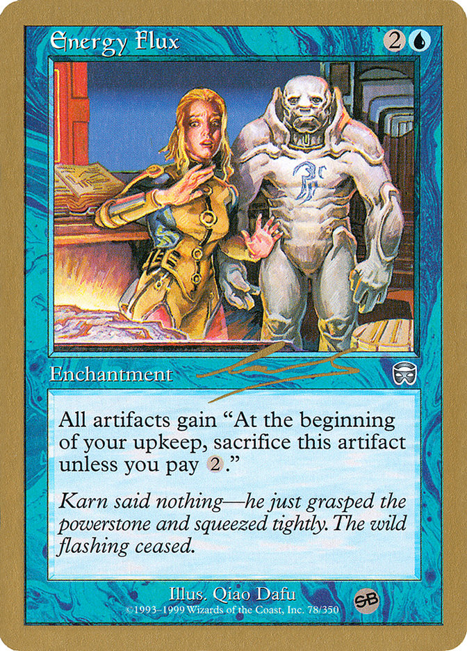 Flux d'énergie (Nicolas Labarre) [Decks des Championnats du Monde 2000]