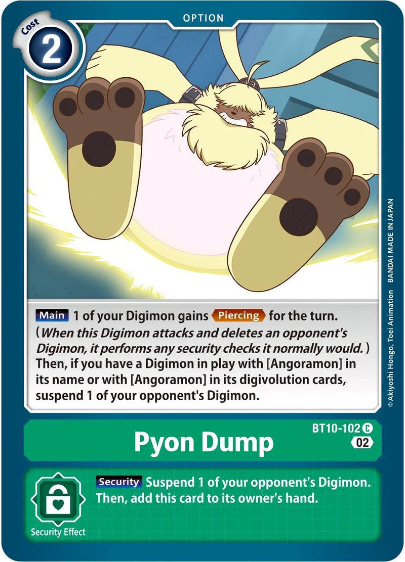 Pyon Dump [BT10-102] [Encuentro Xros]