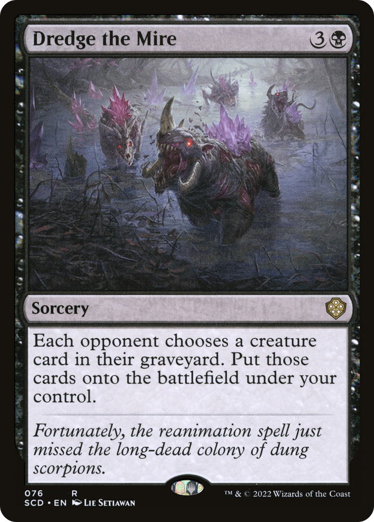Dragage de la fange [Decks de commandant de démarrage]