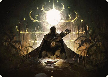 Faramir, commandant de campagne, carte artistique [Le Seigneur des Anneaux : Contes de la Terre du Milieu - Série de cartes artistiques]
