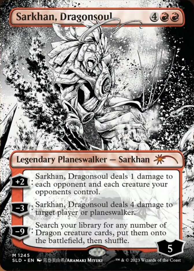 Sarkhan, l'Âme des dragons (Sans bordure) [Série de cartes promos Secret Lair]