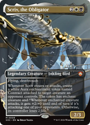 Scriv, l'Obligé (sans bordure) [Commandant : Les secrets de Strixhaven]
