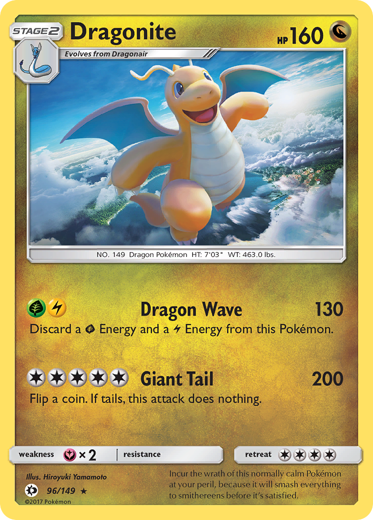 Dracolosse (96/149) [Soleil et Lune : Set de Base]