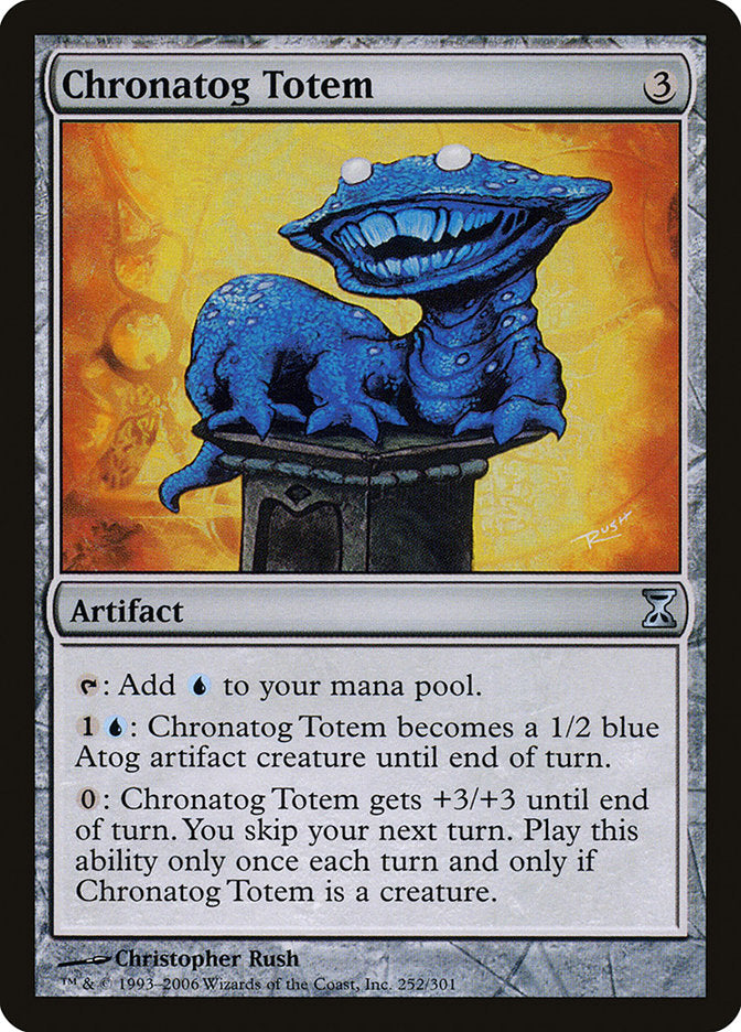 Totem de chronatog [Spirale temporelle]