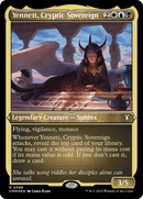 Yennett, Souveraine énigmatique (gravée premium) [Commander Masters]