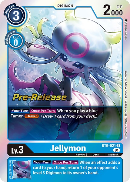 Jellymon [BT9-021] [Promos de Prelanzamiento de X Record]