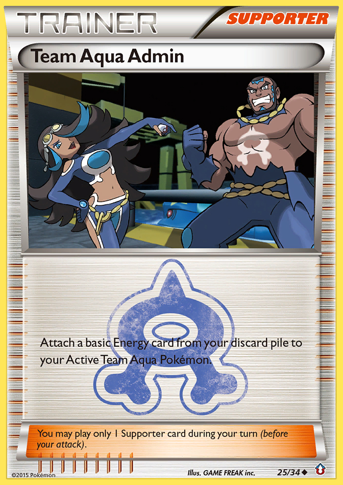 Admin de la Team Aqua (25/34) [XY: Double Crise]