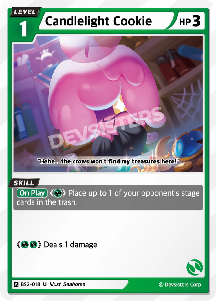 Image for Candlelight Cookie (BS2-018) (BS2) - CookieRun: Braverse TCG