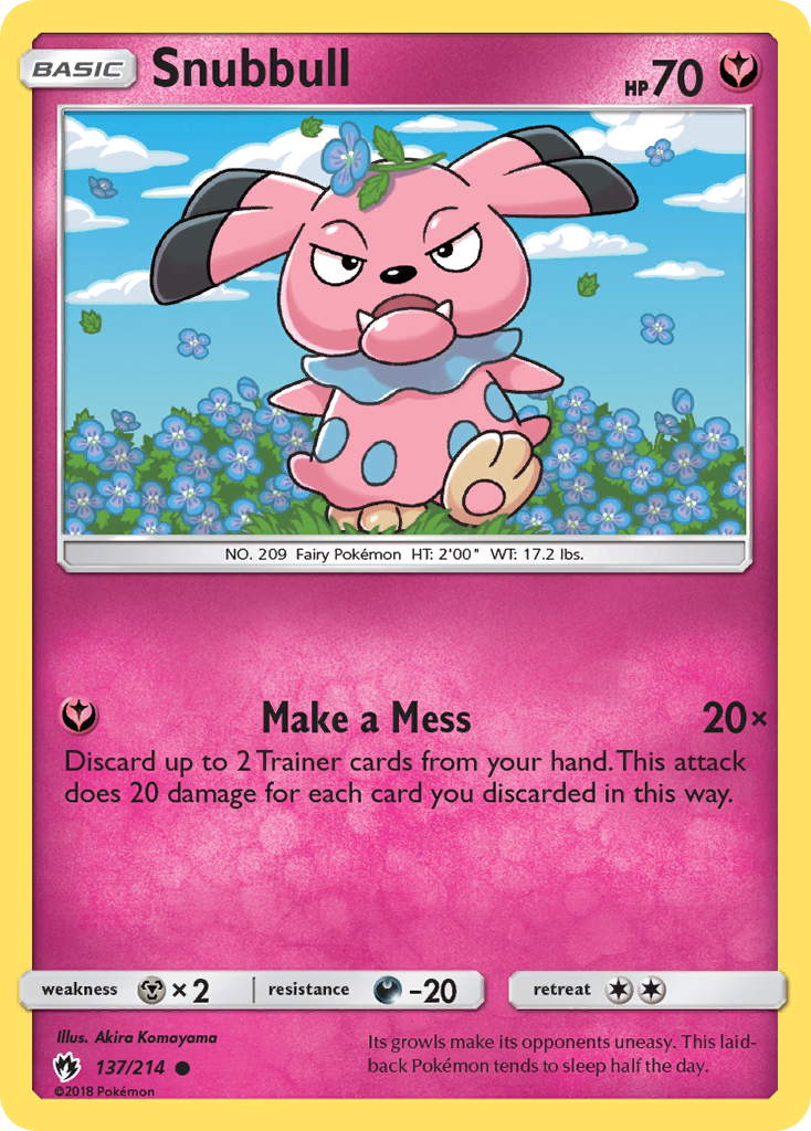 Snubbull (137/214) [Sol y Luna-Truenos Perdidos]