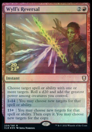 Reversión de Wyll [Commander Legends: Battle for Baldur's Gate Promos de preestreno]