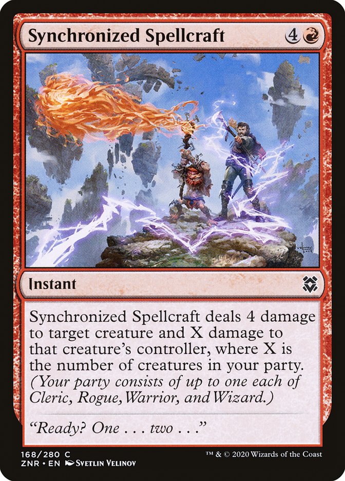 Artisanat de sorts synchronisé [Zendikar Rising]