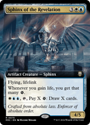 Esfinge de la Revelación (Arte extendido) [Modern Horizons 3 Commander]