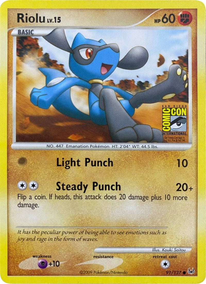 Riolu (91/127) (SDCC 2009) [Platino: Set Básico]