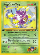 Koffing de Koga (48/132) [Gym Challenge Primera Edición]