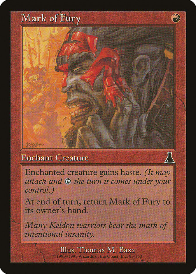 Marque de fureur [Descendance d'Urza]