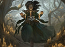 Sorcière de Candlegrove 1 carte artistique [Innistrad : Chasse de Minuit, Série artistique]