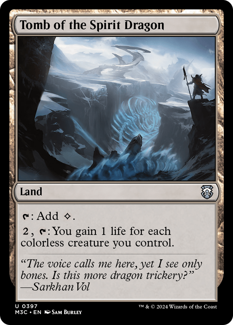 Tombe du dragon spirituel (Feuilleté miroir) [Modern Horizons 3 Commander]