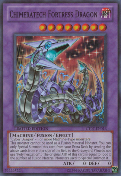 Dragon Forteresse Chimeratech [CT07-EN013] Super Rare