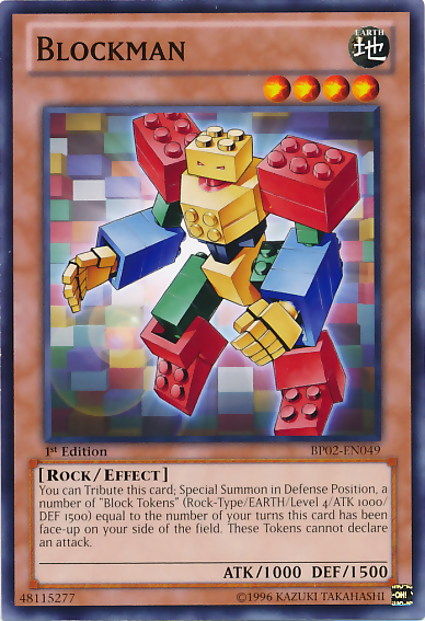 Blockman [BP02-EN049] Rare Mosaïque