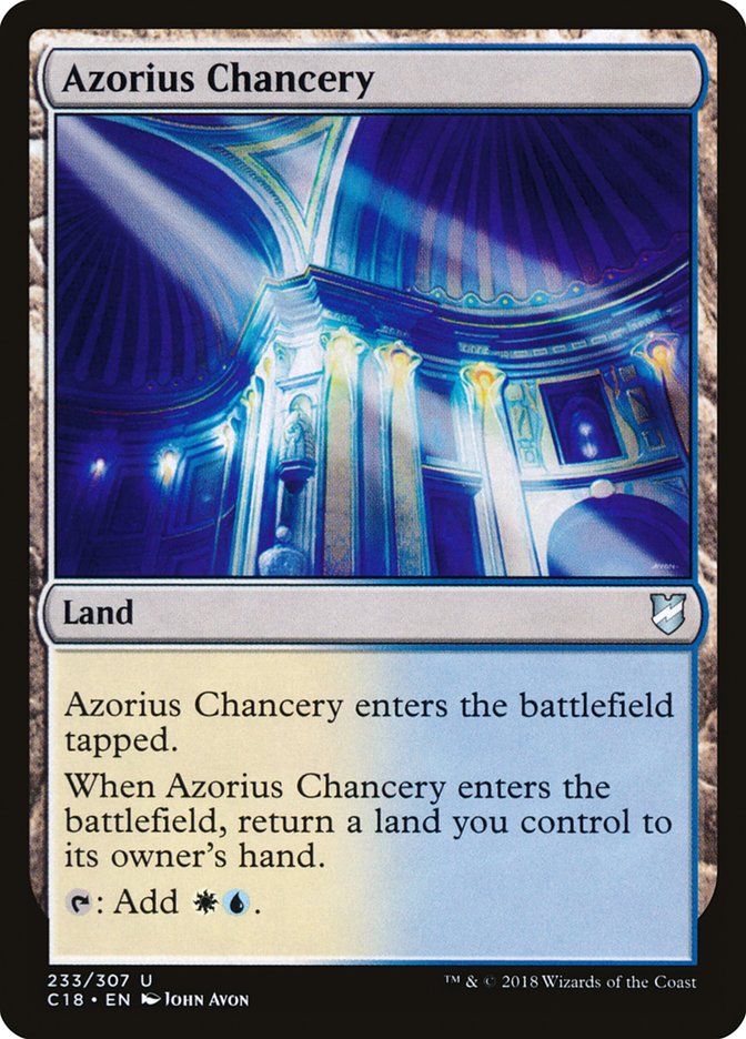 Chancellerie Azorius [Commander 2018]