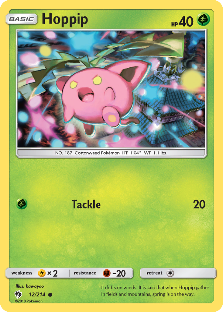 Hoppip (12/214) [Soleil et Lune : Tonnerre Perdu]