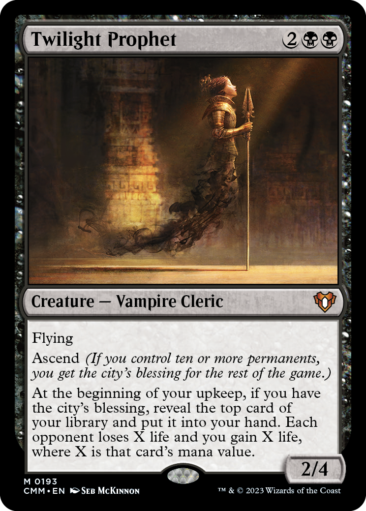 Prophétesse du Crépuscule [Commander Masters]