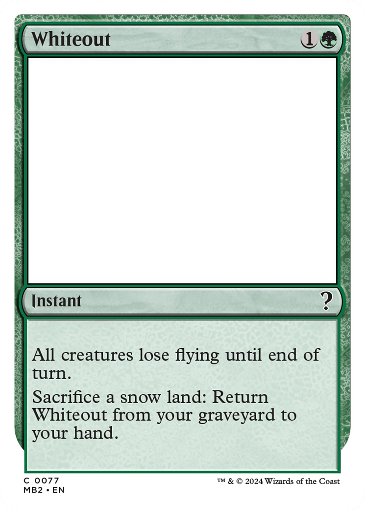 Ondée de givre [Booster mystère 2]