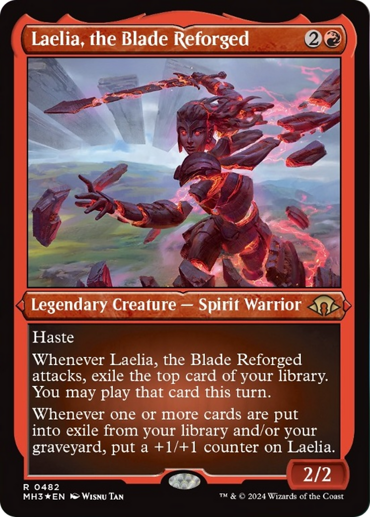 Laelia, la lame reforgée (gravure à l'acide) [Modern Horizons 3]