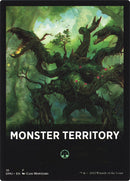 Carte de thème de territoire de monstre [Jetons Dominaria Uni]
