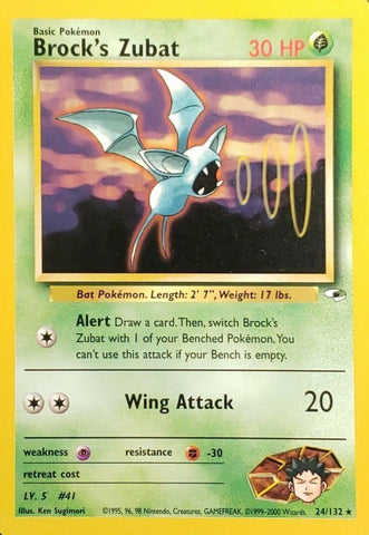 Zubat de Brock (24/132) [Gimnasio Héroes Ilimitado]