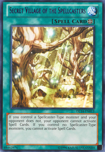 Village secret des lanceurs de sorts (Violet) [DL14-EN013] Rare
