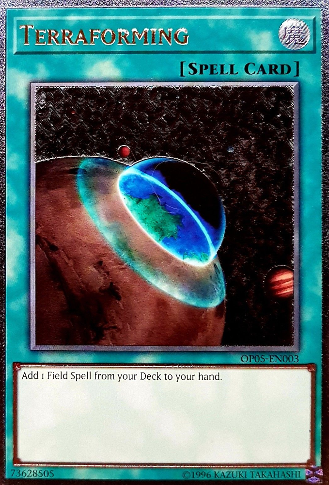 Terraformación [OP05-EN003] Ultimate Rare