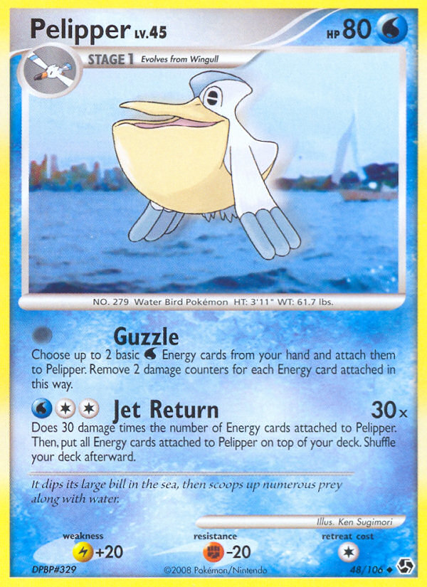 Pelipper (48/106) [Diamant & Perle : Grandes Rencontres]