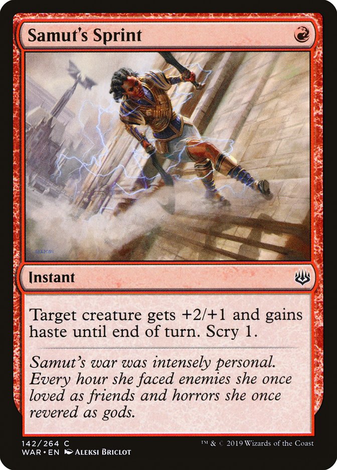 Sprint de Samut [La Guerre des Planeswalkers]