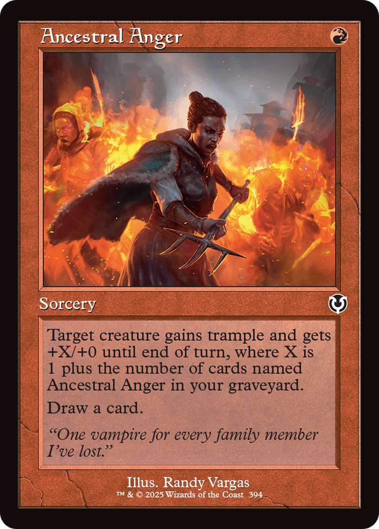 Colère ancestrale (cadre rétro) [Innistrad remasterisé]