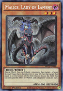 Malice, Dame du Chagrin [MP21-FR060] Secret Rare Prismatique