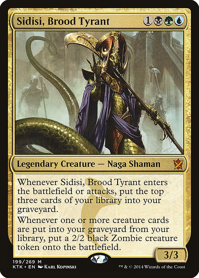 Sidisi, tyran de la couvée [Khans de Tarkir]