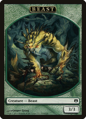Ficha de bestia [Duel Decks: Heroes vs. Monsters Tokens]