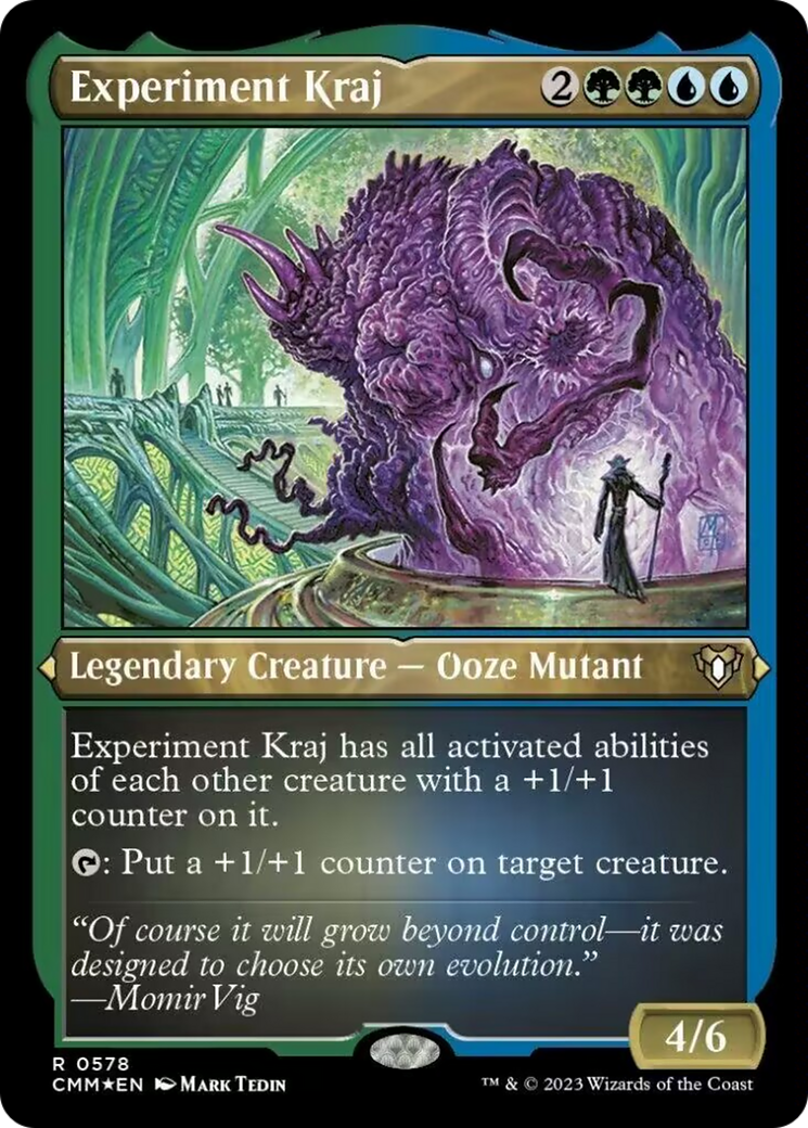 Expérience Kraj (gravure à l'acide) [Commander Masters]
