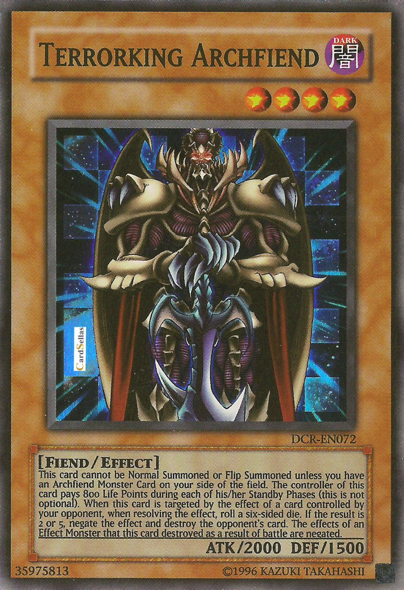 Archdémon Roi Terror [DCR-EN072] Super Rare