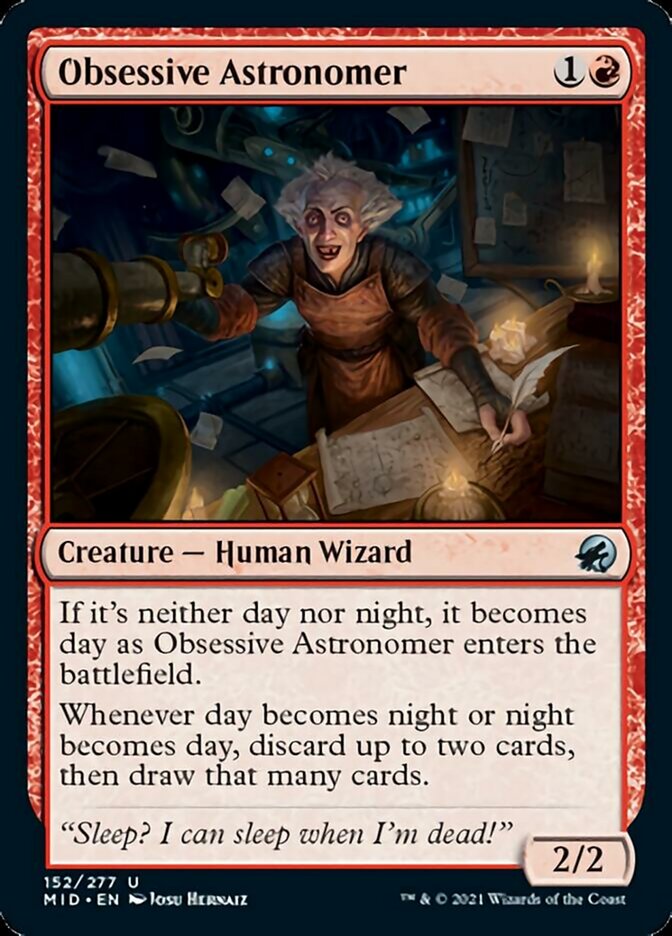 Astronome obsessionnelle [Innistrad : Chasse de minuit]
