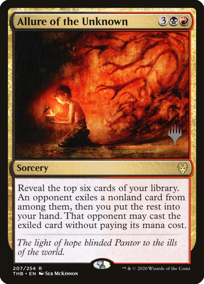 Allure de l'Inconnu (Pack promo) [Promos Theros par-delà la mort]